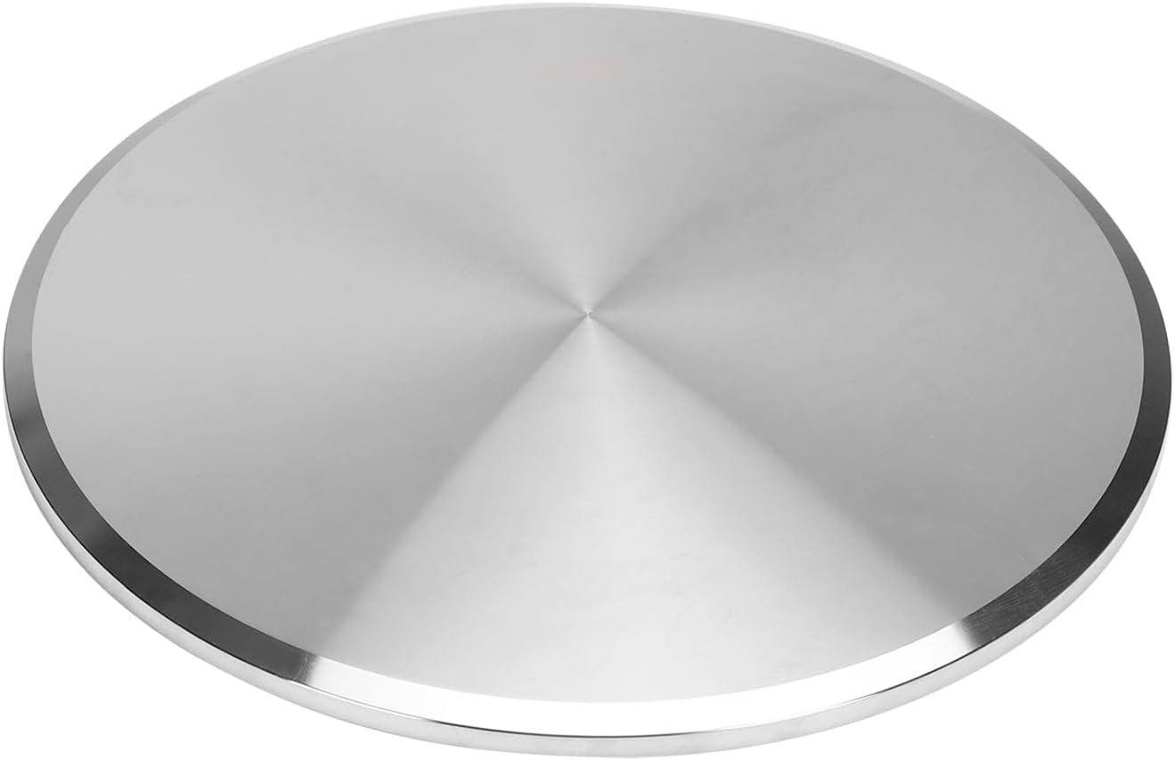 DERNORD Stainless Steel 304 End Cap fits Sanitary Fitting Clamp (12' Tube OD)