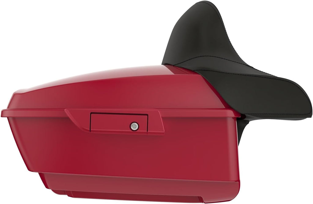 Tour Pack Latches,Tour Pack Trunk Lid Latch with Keys Fit for Harley Touring/Road King/Road Glide/Street Glide/Electra Glide/Ultra-Classic 2014+ Billiard Red