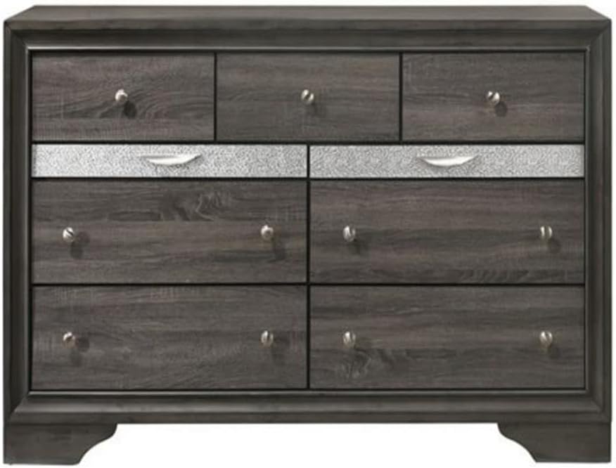 Acme Naima Wood Dresser in Gray