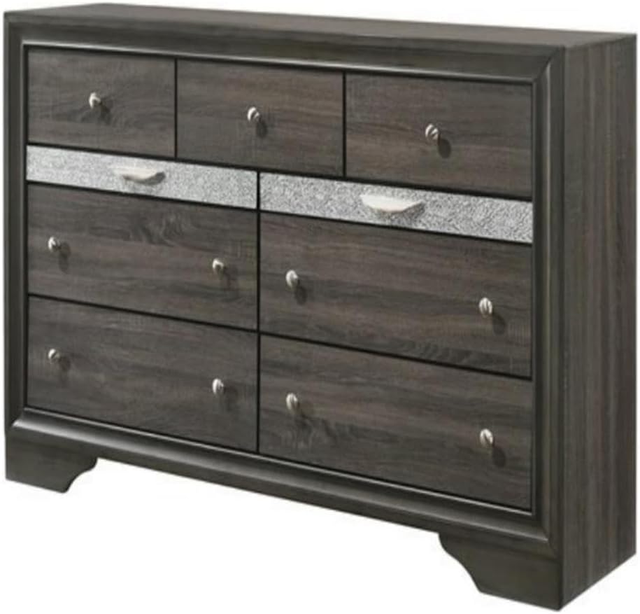 Acme Naima Wood Dresser in Gray