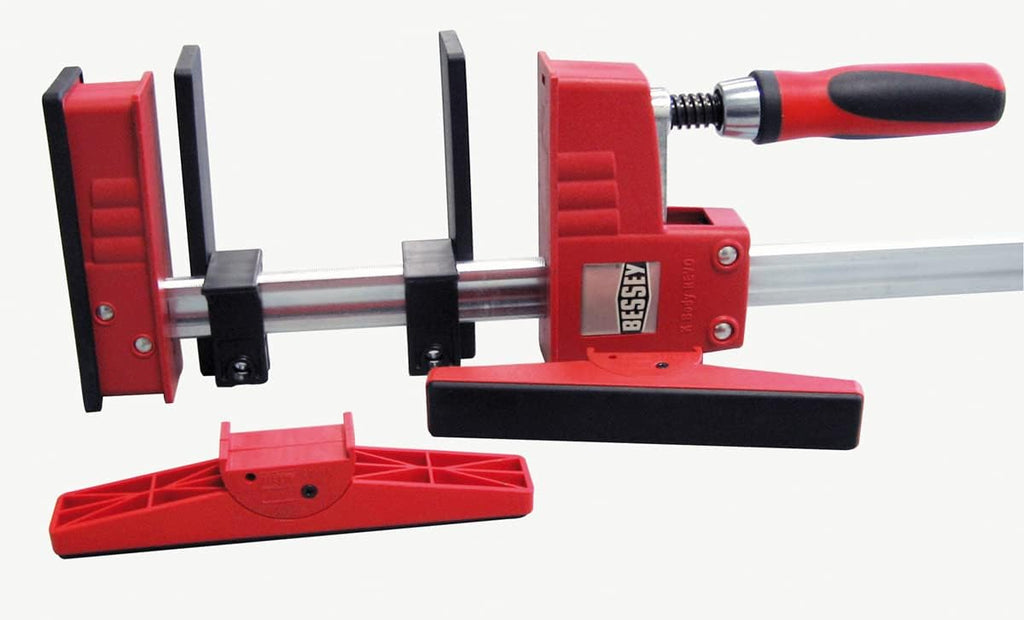 BESSEY KREK2440 K Body REVO Clamp Kit, 2 x 24 In., 2 x 50 In. and Pivot jaw add-on accessory, PK2 (1700 lbs Nominal Clamping Force)