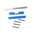 3/4E 3/32A 3/16C 3/8D Inch Size Push Type Keyway Broach for CNC Broaching Machine Metalworking High Speed Steel HSS Cutting Tool Heat Resistance(5-8E)