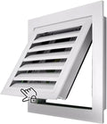 Drop Ceiling Wall Vented Access Panel, Touch Latch Access Hatch with Removable Screen & Screw, Pop in Inspection Door Fits Openings from 6-34 in(16x28in(41x71cm))