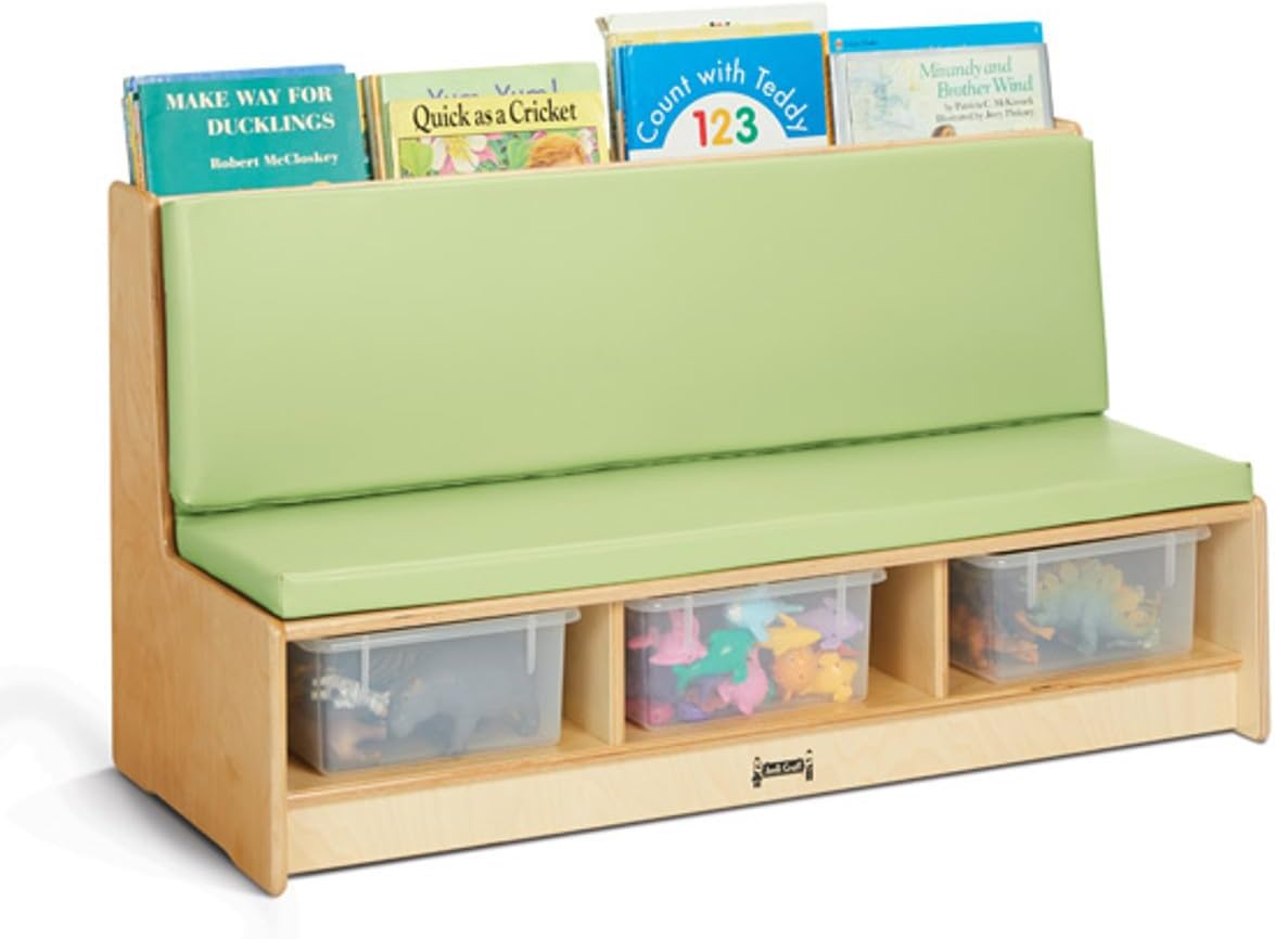 Jonti-Craft 37410JC Literacy Couch - Key Lime