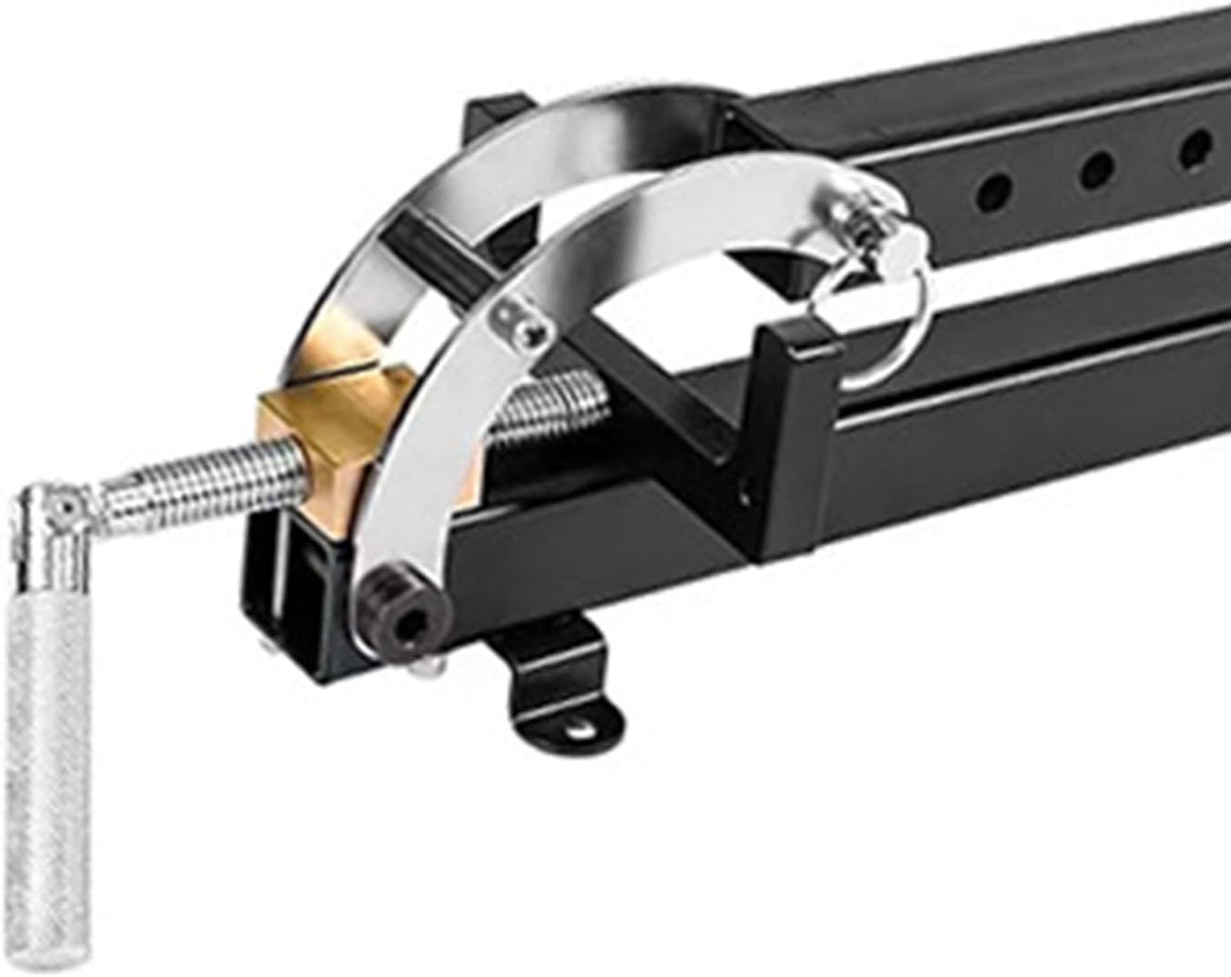 Panel Clamp, Heavy Duty Steel Pipe Parallel Clamp for Woodworking, with Parallelogram Coupler and Powder Coating, Fits Panels up to 24 Inches Wide and 3 Inches Thick