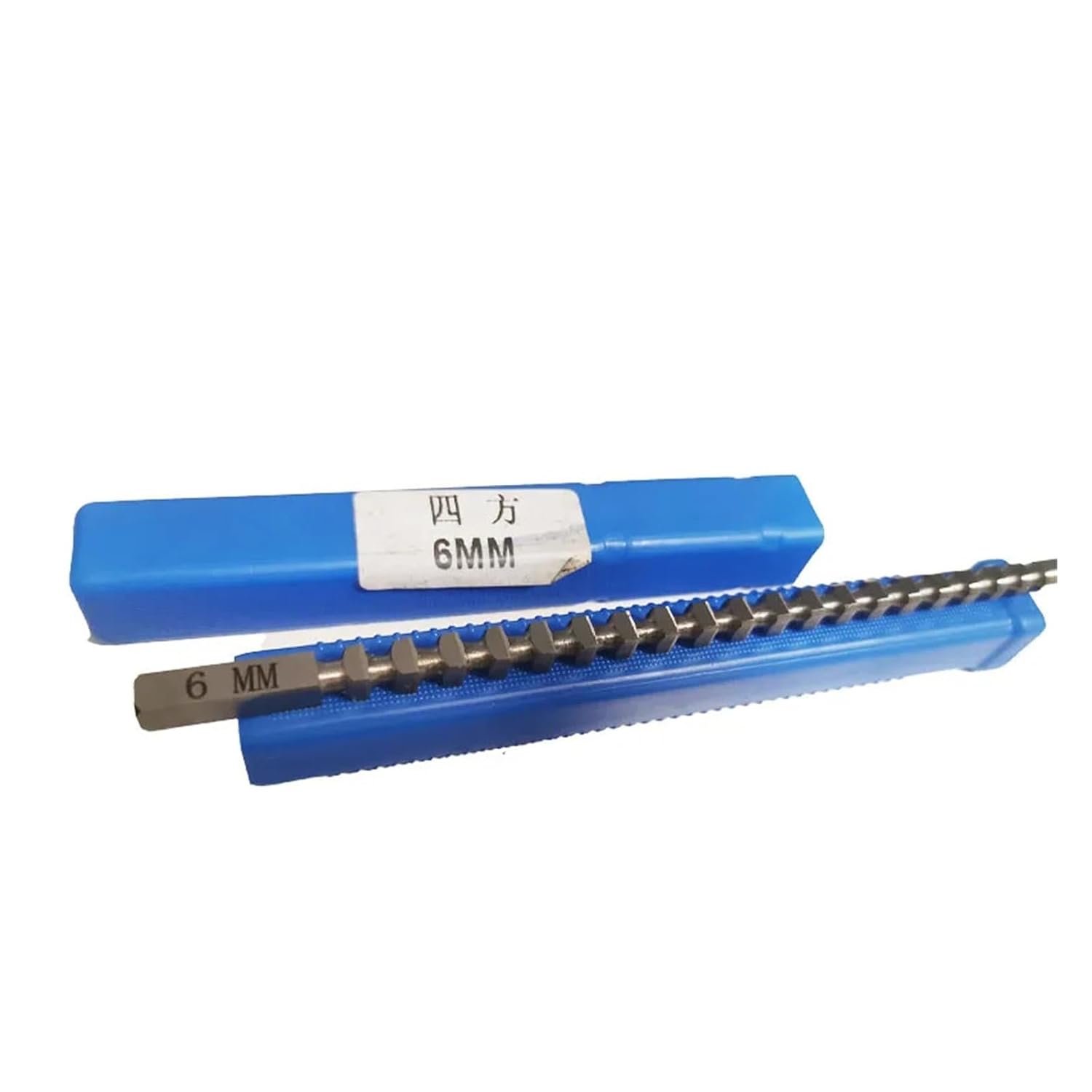 6mm Square Push Type Broach Cutter Metric Size HSS Cutting Tool Heat Resistance