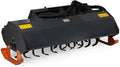Titan Attachments Heavy-Duty Rotary Tiller Attachment, Universal Skid Steer Quick Tach, Bi-Directional Tiller for Landscaping (Tiller Width: 6')