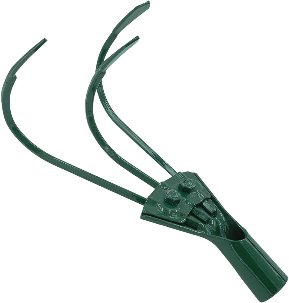 Zenport J0123 3-Prong Cultivator Attachment, Green - 10 Pack