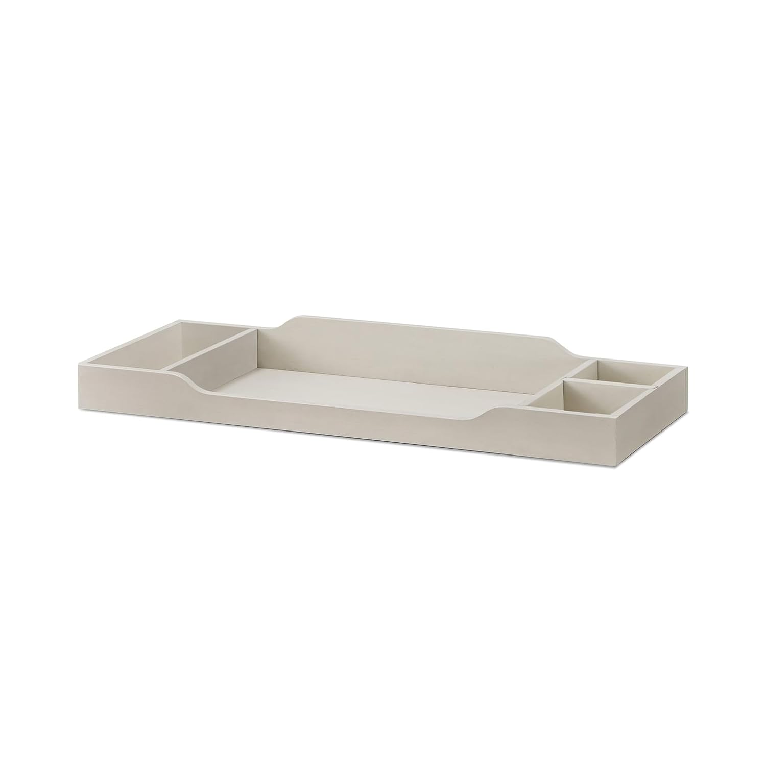 Sorelle Furniture Changing Table Topper for Dresser, Dressing and Diaper Changing Solution for Baby Dresser, Nursery Furniture-Brushed Ivory