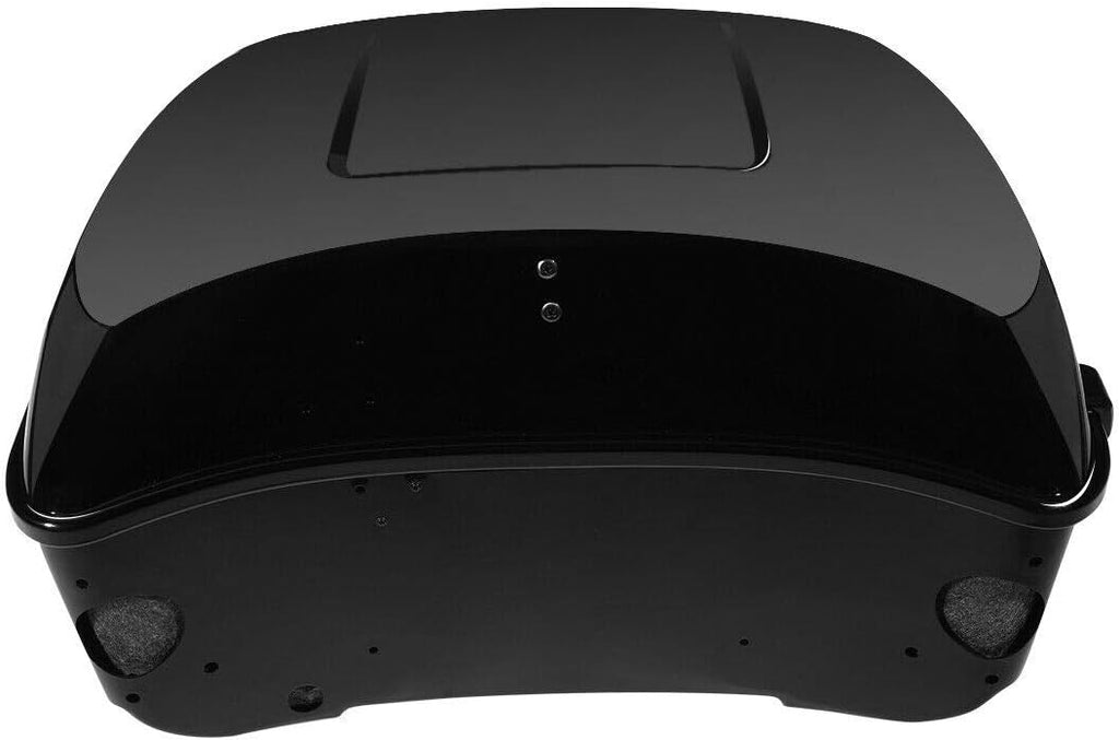 TCMT King Motorcycle Trunk Box Backrest Pad Luggage Rack Speakers Taillight Fit For Harley 2014-2025 Touring CVO Road King Road Glide Street Glide Electra Glide Pack