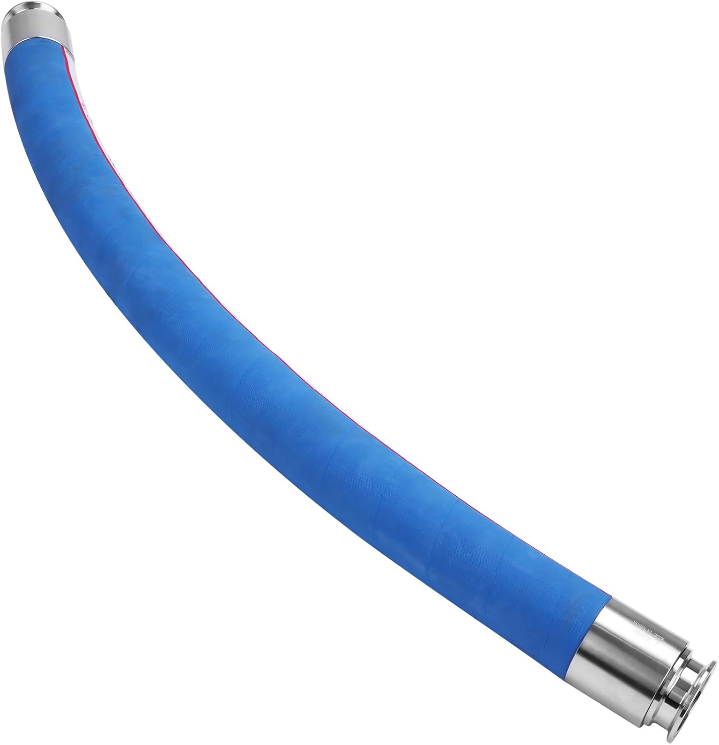 DERNORD Brewery Beer Hose Beverage Transfer Hose Food Grade with 2 Inch Tri-Clamp 3.2ft Length