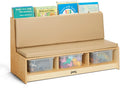Jonti-Craft 37490JC Literacy Couch, Wheat