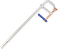 Wilton Spark-Duty Regular F-Clamp, 24' Opening, 4-3/4' Throat, 2660 Lbs. Clamping Force (Model 2400S-24C)