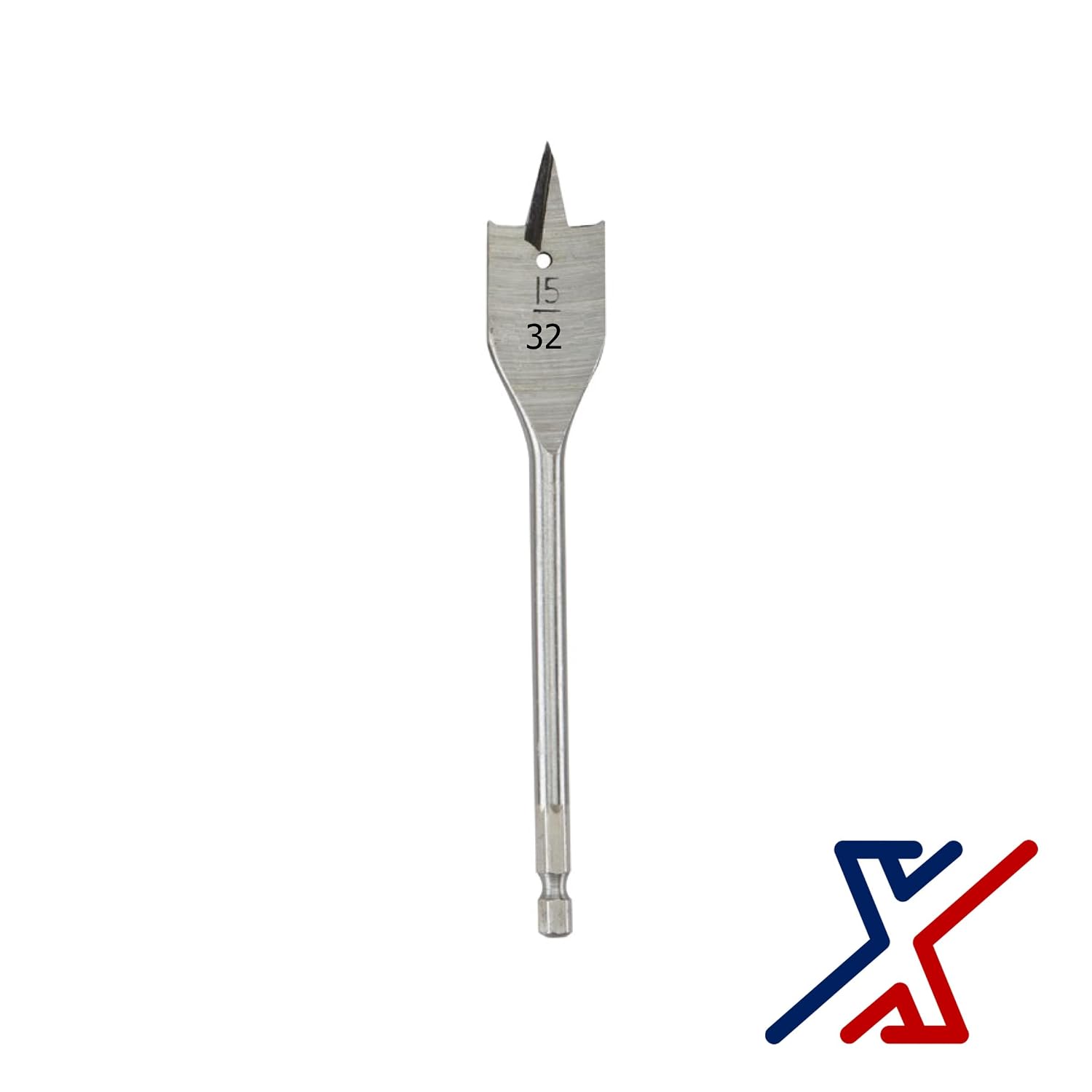 15/32 in. x 6 in. Long Spade Bit/Paddle Bit/Wood Bit (60 Bits) by X1 Tools