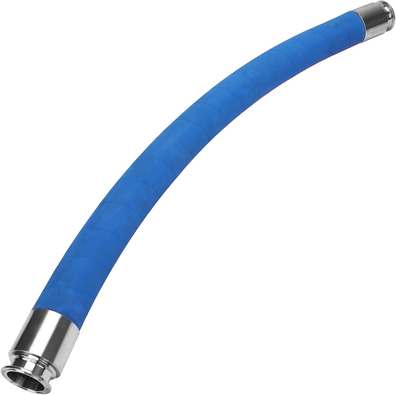 DERNORD Brewery Beer Hose Beverage Transfer Hose Food Grade with 2 Inch Tri-Clamp 3.2ft Length