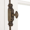 Antique Brass Window Cremone Bolt – 6 ft Solid Brass, Dual Locking, Easy Install, Perfect for French & Classic Windows, and Smooth Operation