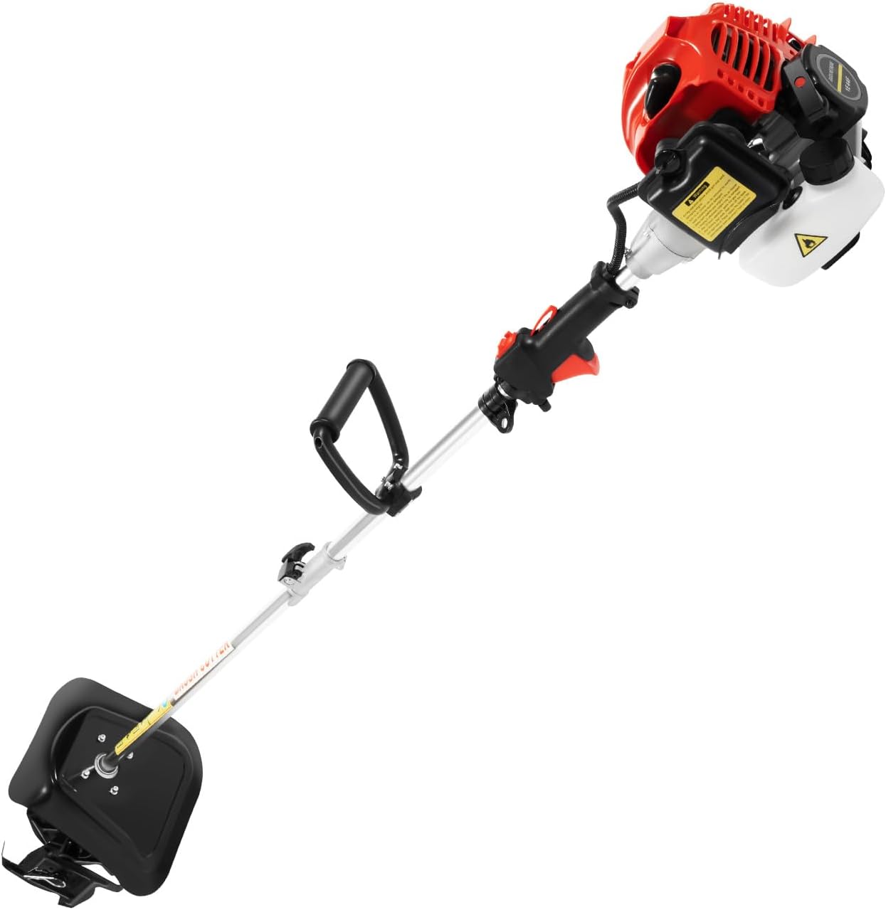 Garden Tiller Cultivator 52CC 2 Stroke Gasoline Powered Land Cultivator Yard Tiller Rototiler for Garden Lawn Digging Weed Removal Soil Cultivation