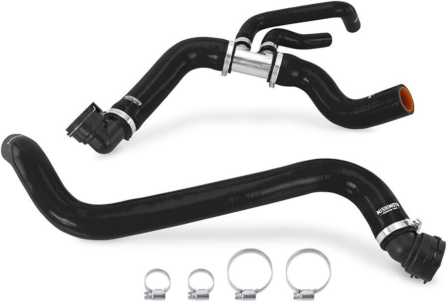 Mishimoto MMHOSE-F50-15BK Silicone Radiator Hose Kit, Compatible With 2015-2017 Ford F-150 5.0L V8, Black