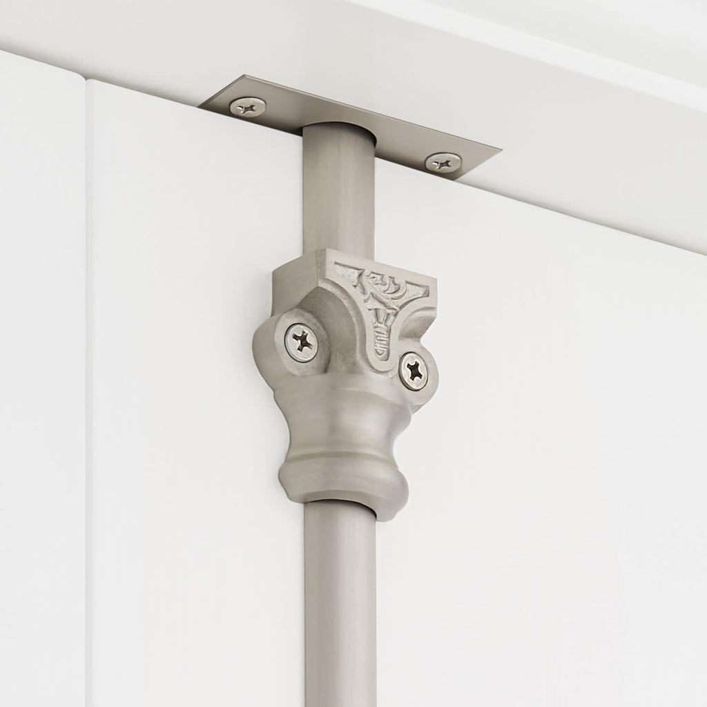 Signature Hardware 955211-1.75 Helmina 72 Inch Tall Window Cremone Security Bolt - Antique Brass