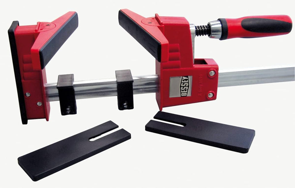 BESSEY KREK2440 K Body REVO Clamp Kit, 2 x 24 In., 2 x 50 In. and Pivot jaw add-on accessory, PK2 (1700 lbs Nominal Clamping Force)
