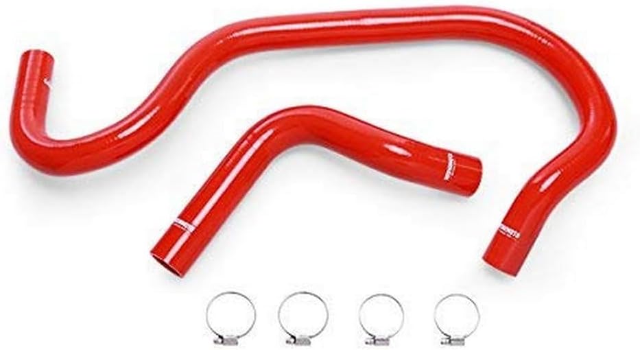 Mishimoto MMHOSE-RADO-99RD Silicone Radiator Hose Kit Compatible With Chevrolet Silverado 1500 1999-2006 Red