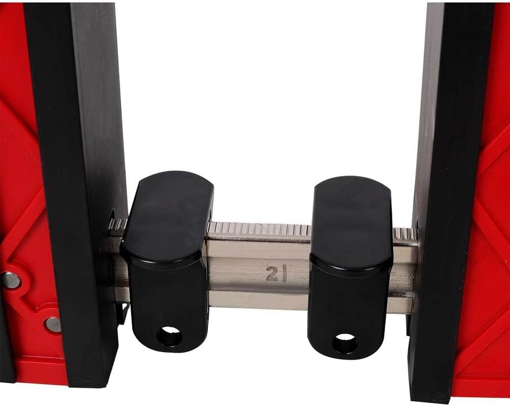Parallel Clamp Set 12PCS, 24' (2pcs) + 40' (2pcs) Bar Clamps, with 4 Bench Dogs & 4 Framing Blocks, 1700 lbs Load Limit, 90° Cabinet Master Clamps for Woodworking, Glue-Up, DIY, Cabinet Assembly