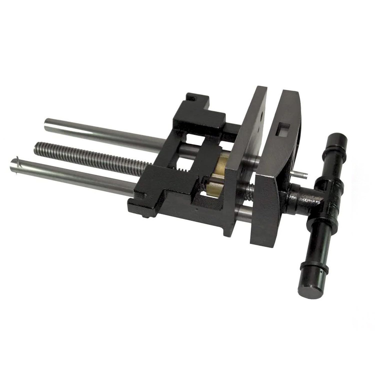 Yost Vises 7WW-DI 7' Heavy-Duty Ductile Iron Woodworker's Vise, Black