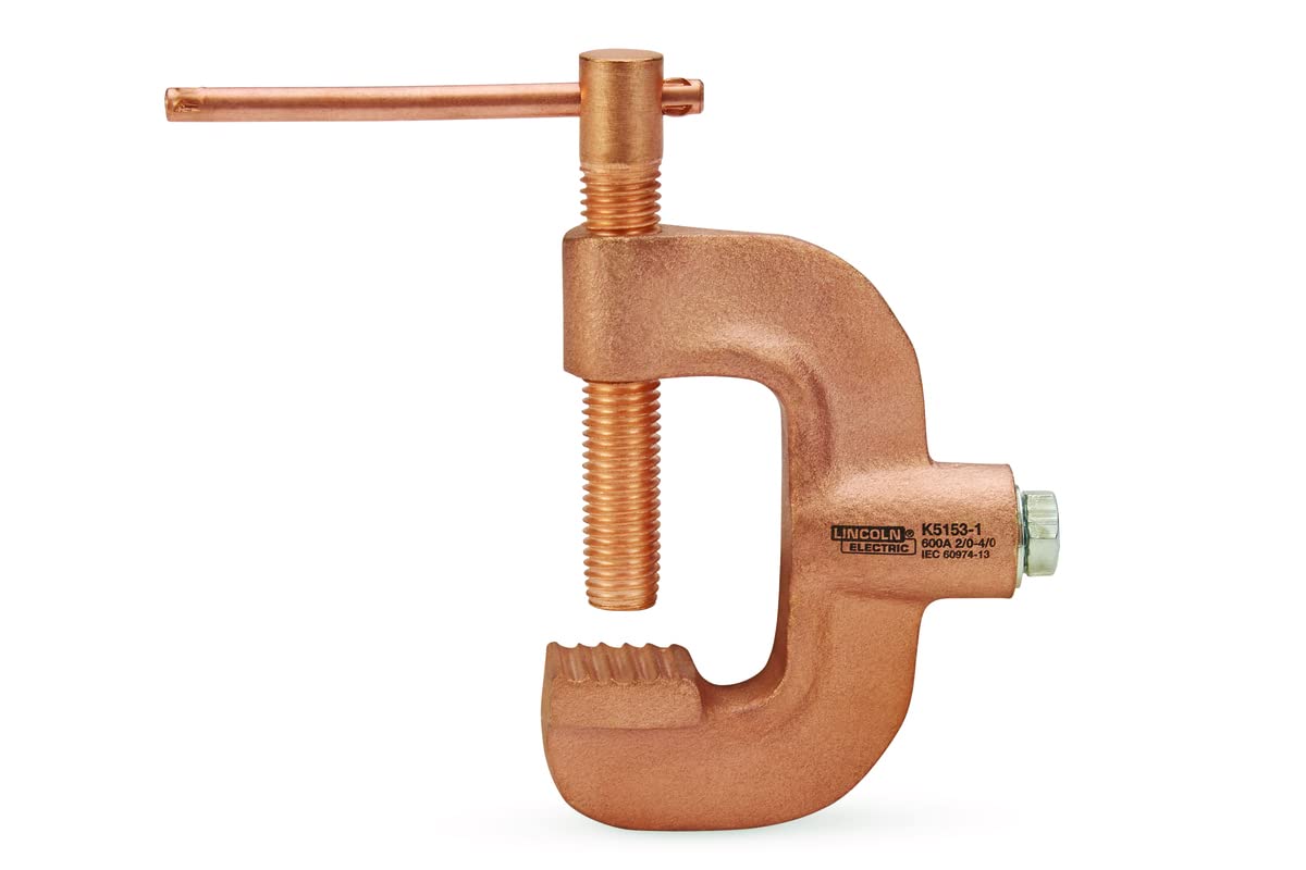 Lincoln Electric Heavy-Duty 600 Amp C-Clamp Ground Clamp - K5153-1
