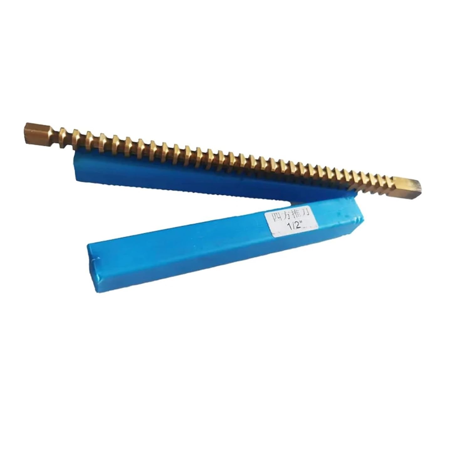 1/2' Push-Type Keyway Broach Square Broach Coating Inch Size High Speed Steel Cutting Tool Heat Resistance