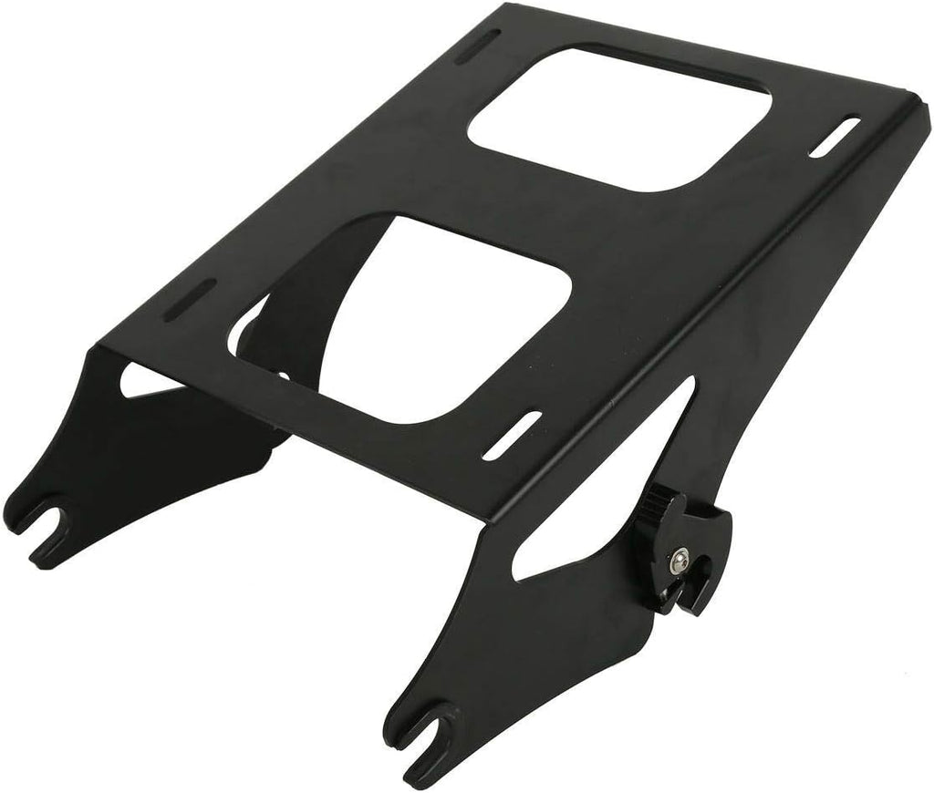 TCMT Chopped Black Latches Trunk Backrest Luggage Rack Mounting Rack Docking Hardware Fit For Harley 2014-2025 Touring CVO Road King Road Glide Street Glide Electra Glide Pack