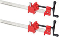 One (1) Pair BESSEY 84' Heavy-Duty IBeam Bar Clamps for Woodworking