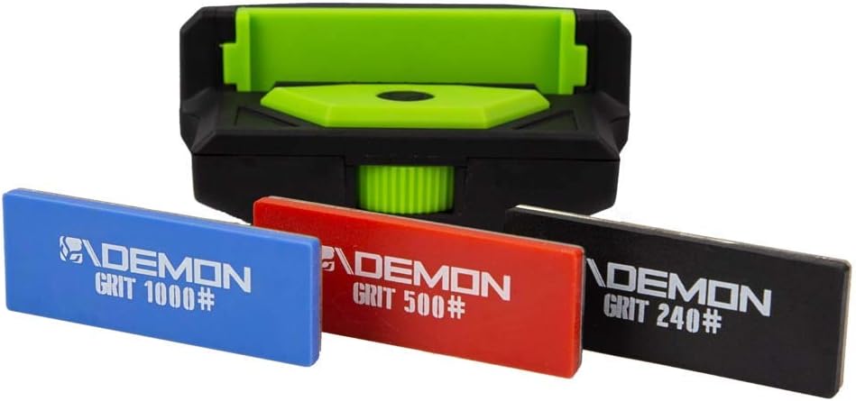 Demon Hyper Ski Tuning Kit & Snowboard Tune Kit with Iron, 1lb Wax Block & Base Cleaner and Elite X Ski and Snowboard Edge Tuner w/Side Edge Multi-Tool w/ 3 Diamond Files