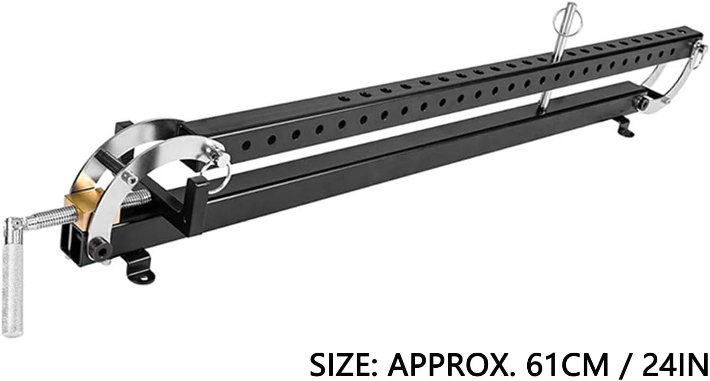 Panel Clamp, Heavy Duty Steel Pipe Parallel Clamp for Woodworking, with Parallelogram Coupler and Powder Coating, Fits Panels up to 24 Inches Wide and 3 Inches Thick