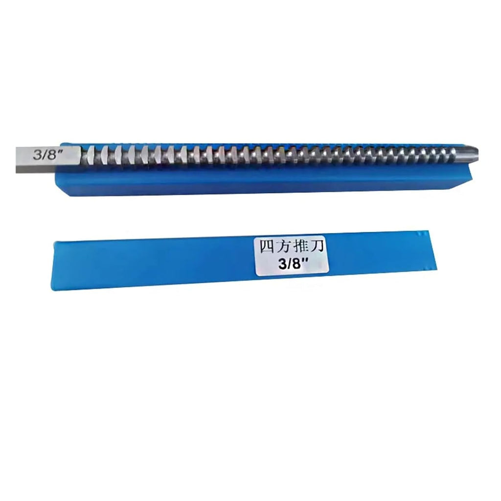 Push-Type Keyway Broach 3/8' Square Broach Inch Size High Speed Steel CNC Cutting Tool Heat Resistance