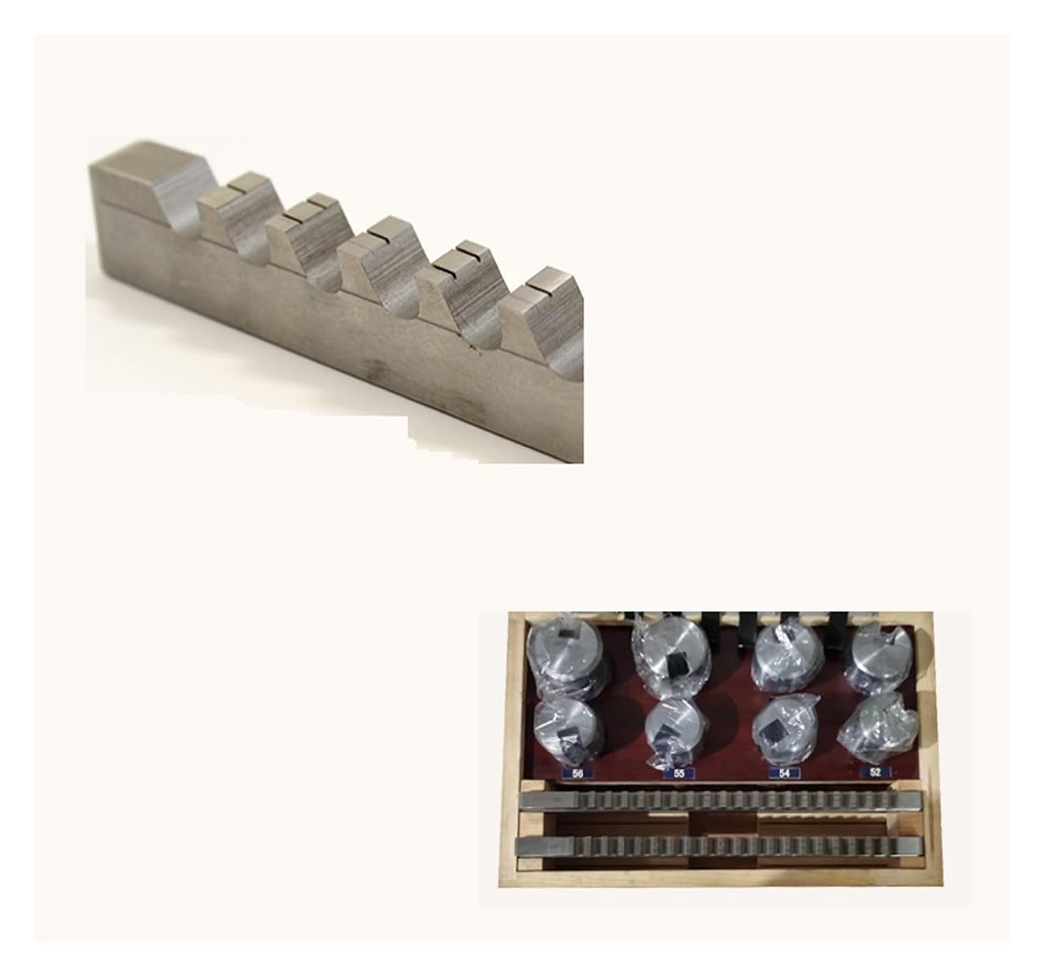 16PCS Metric Size Keyway Broach Set, High Speed Steel Keyway Cutting Tool for CNC Lathe Metalworking Heat Resistance