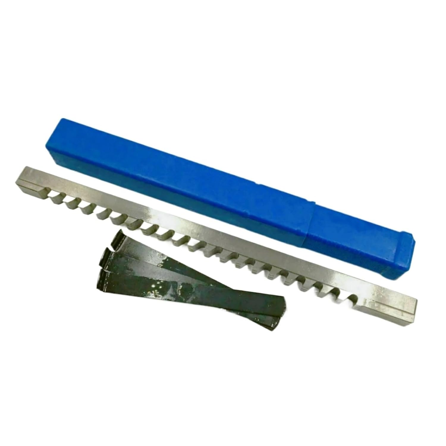 Push-Type Keyway Broach, F1-20mm-25mm, 1' 7/8' High-Speed Steel Standard Broach Cutting Tool for CNC Router Metalworking Heat Resistance(1'F)