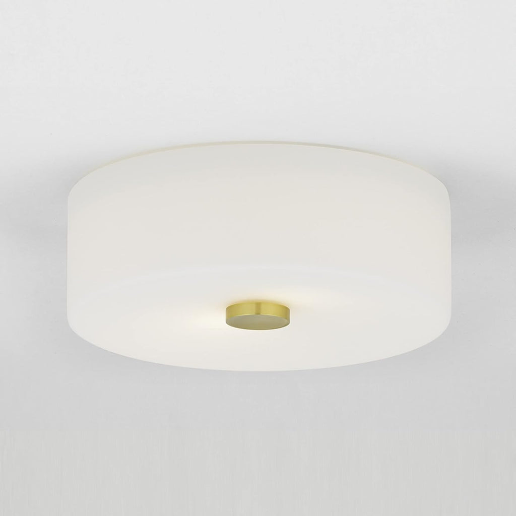 Mitzi H146502-AGB Sophie - 2 Light Flush Mount 4.5 inches Tall and 11.75 inches Wide - Aged Brass