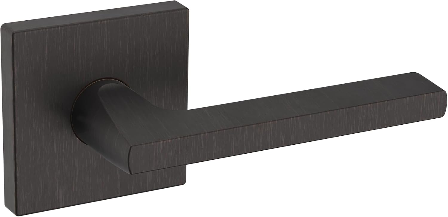 Baldwin 5162112PASS 5162.Pass 5162 Passage Door Lever Set with R017 Rose from The Estate Collection