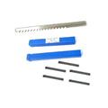 3/4E 3/32A 3/16C 3/8D Inch Size Push Type Keyway Broach for CNC Broaching Machine Metalworking High Speed Steel HSS Cutting Tool Heat Resistance(3-4E)