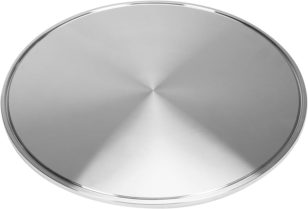 DERNORD End Cap fits Tri-Clamp Ferrule Flange Stainless Steel 304 End Cap fits Sanitary Fitting Clamp (10' (254mm) Tube OD)