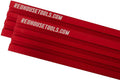 Multi T-Track - 3' Universal T-Track for Woodworking | Anodized Aluminum T Track Fence System | Woodworking Accessories | 48' Fence System (Set of 2) | Red