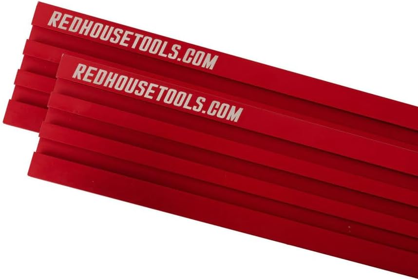 Multi T-Track - 3' Universal T-Track for Woodworking | Anodized Aluminum T Track Fence System | Woodworking Accessories | 48' Fence System (Set of 2) | Red
