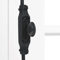 9 Ft Bronze Brass Cremone Bolt Set – Solid Brass, 52' Dual Rods, Interior Mount, Single Handle Operation, Double Door Lock System
