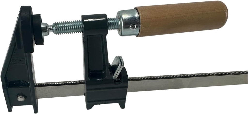 Pack of 16 - Bar Clamps 24' & 36' - 8 of each F-Type Woodworking Steel with Wood Handles