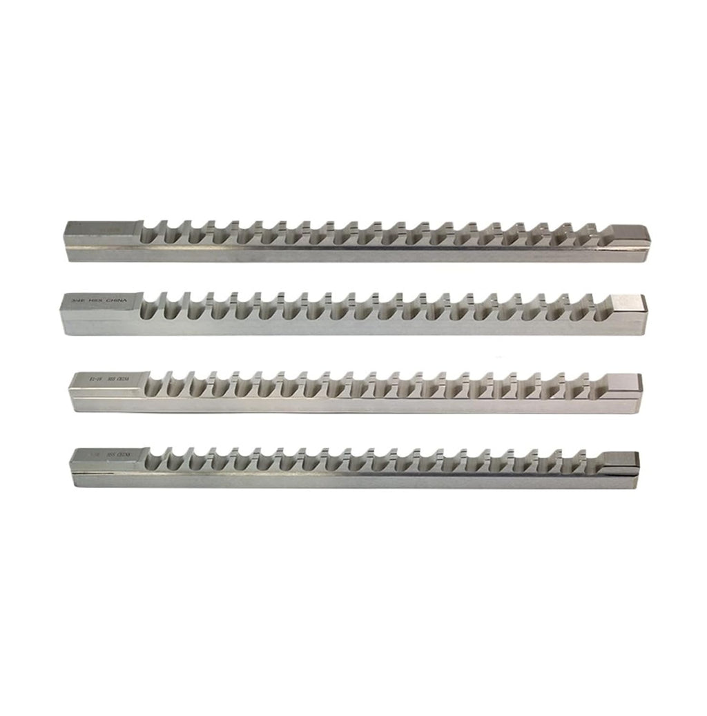 E-16MM E-18MM Push-Type Keyway Broach 5/8 3/4 High-Speed Steel Broach Cutting Tool for CNC Router Metalworking Heat Resistance(E1-16mm)