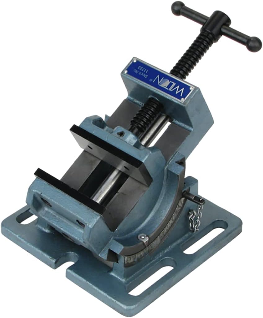 Wilton Cradle-Style Angle Drill Press Vise, 4' Jaw Width & Opening, 1-1/2' Jaw Depth (Model CR4)