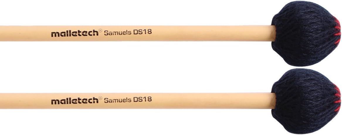 Maletec Malletech Vibraphone Mallet D. Samuels Series DS18 Handle: Rattan Hardness: Hard Color: Dark Blue