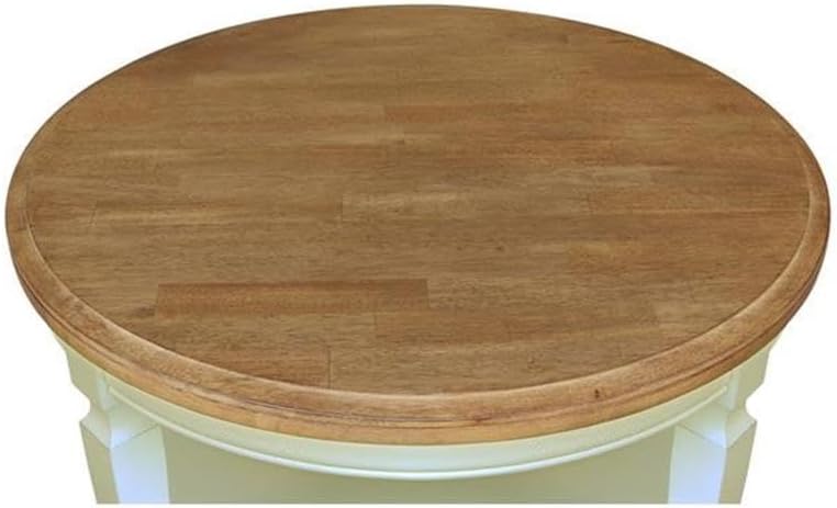 International Concepts Vista Solid Wood Round Coffee Table