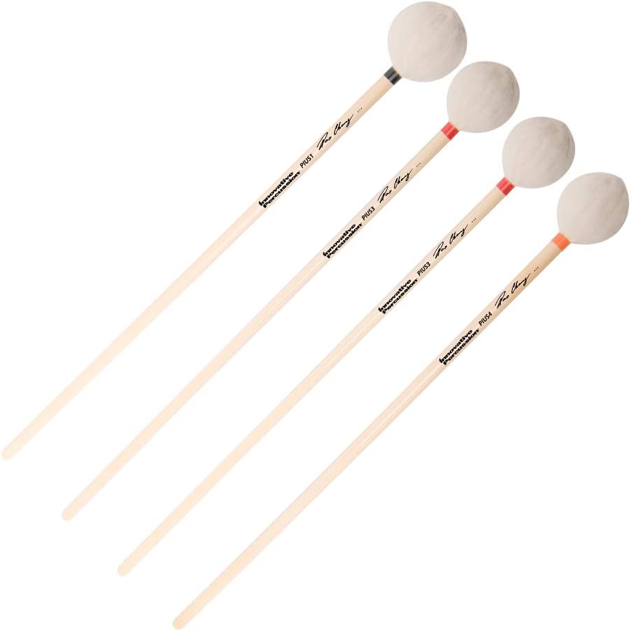 Innovative Percussion PIUS-GS Pius Cheung Series Graduated Set of 1 Pius1, 2 Pius3, & 1 Pius4 Mallets