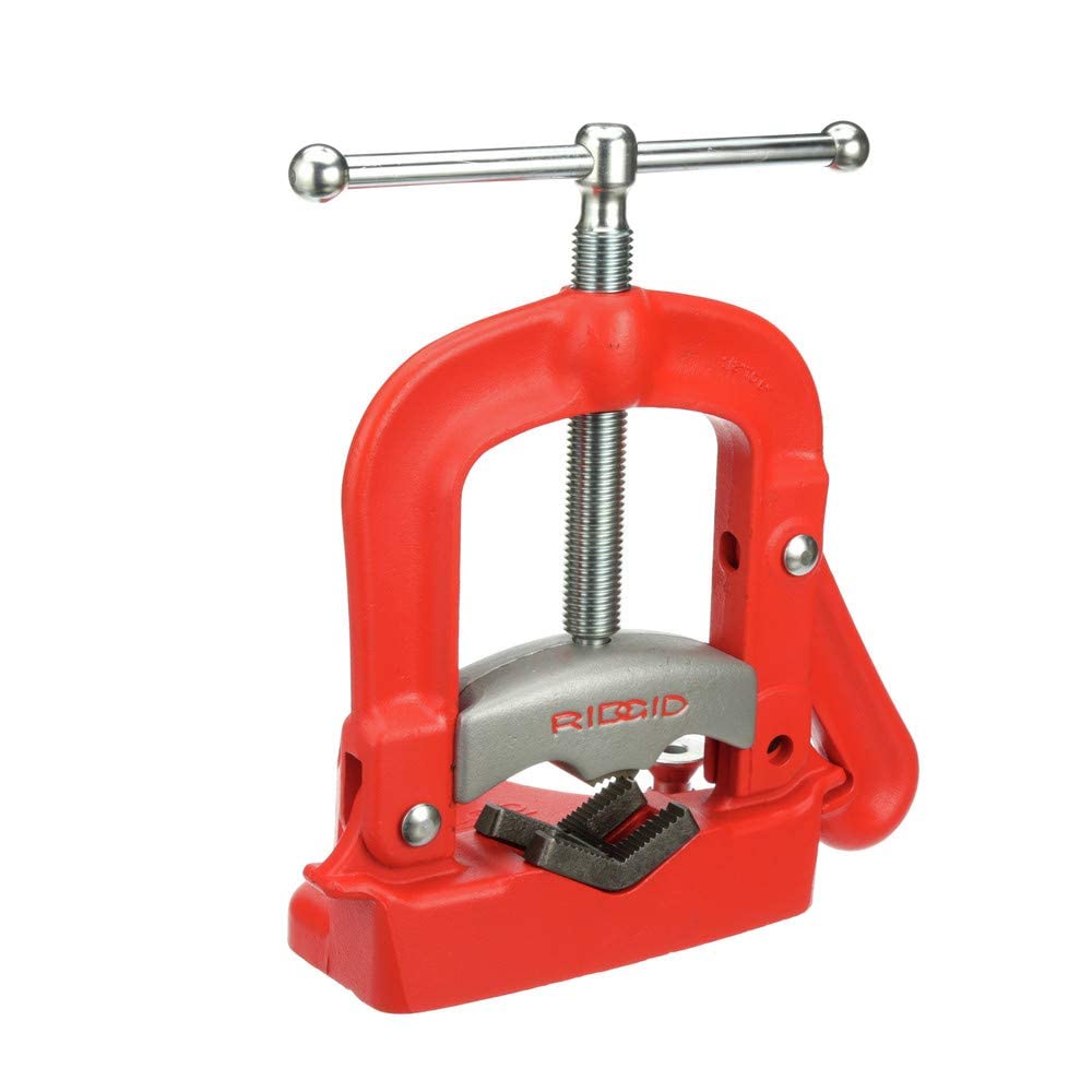 Bench Yoke Vise, 1/8-6 in Cap, 19 in. H